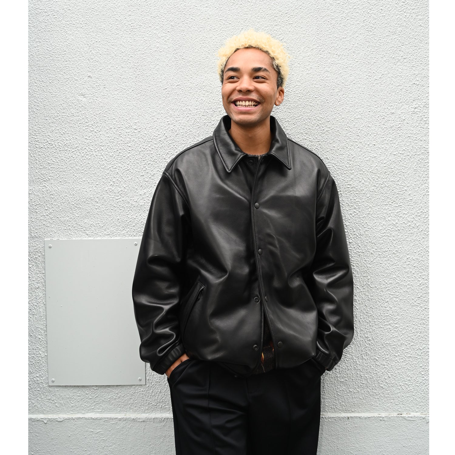 BELL STAMP WEAR CAR JAM v1 Mサイズ レザー BELL STAMP WEAR 即完したレザージャケット『CAR JAM』の再販WEB